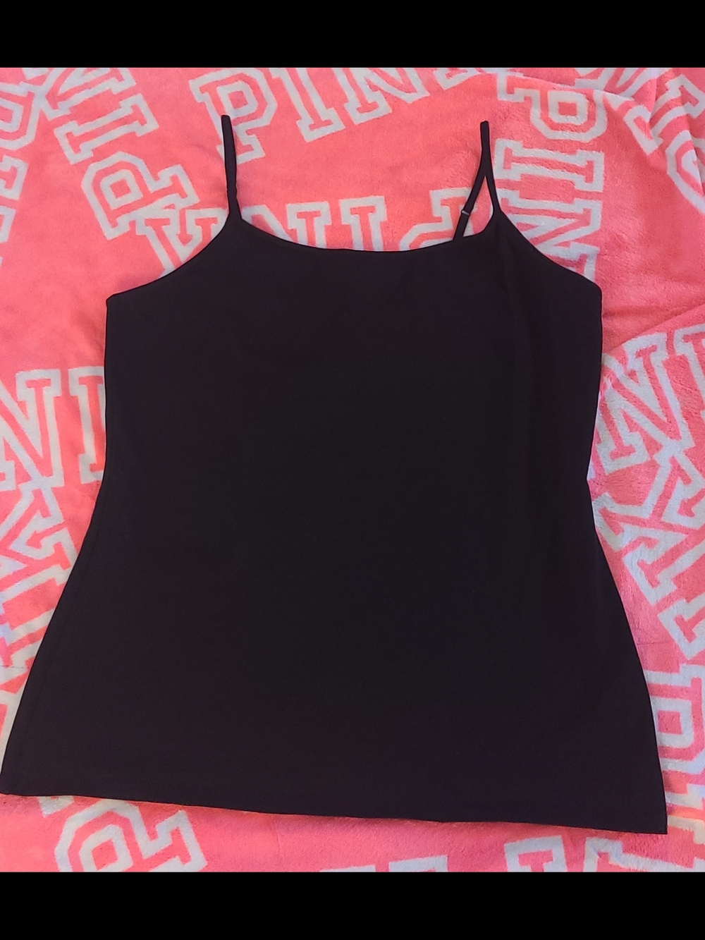 Express Black Spaghetti Strap Camisole- XL